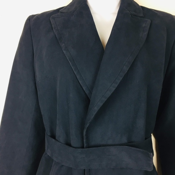 Banana Republic Trench Coat Women Extra Small Open - Picture 2 of 8